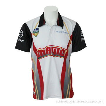 Digital printing motorcycling shirt with custom design